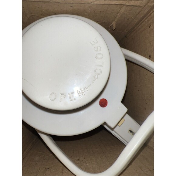 Kitchenettes Justen Air Pot Pump Dispenser Hot Cold Floral 1.9 Liter 1984 W/box - Picture 8 of 8